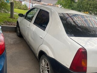 2008 Renault Logan I, белый, 130000 рублей, вид 5