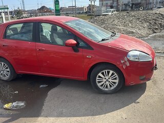 2007 Fiat Punto III Grande Punto, красный, 195000 рублей, вид 2