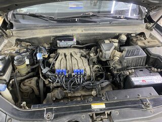 2008 Hyundai Santa Fe II, чёрный, 950000 рублей, вид 3