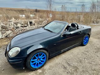1997 Mercedes-Benz SLK-Класс 230 I (R170), синий, 987654 рублей, вид 5