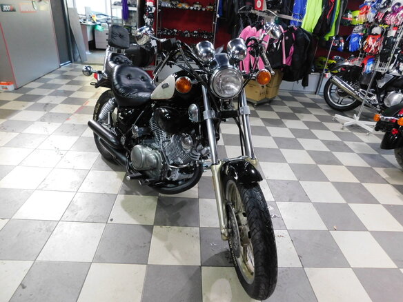 1996 Yamaha XV1100 Virago, чёрный - вид 26