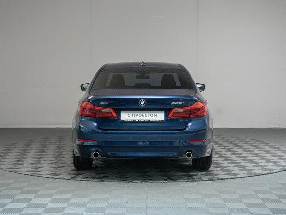 2017 BMW 5 серии 530i xDrive VII (G30/G31/G38), синий - вид 5