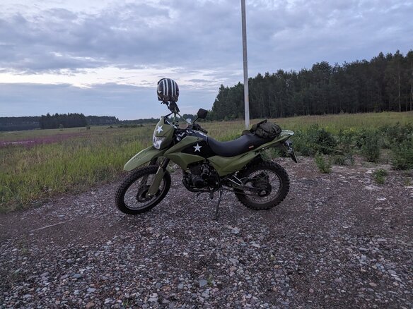 2021 Motoland Enduro 250, зелёный, 115000 рублей - вид 4