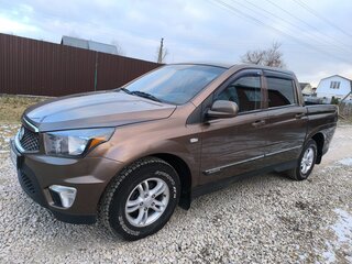 2012 SsangYong Actyon Sports II, коричневый, 1100000 рублей, вид 1