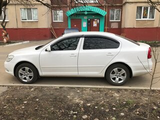 2013 Skoda Octavia DSG7 II (A5) Рестайлинг, белый, 870000 рублей, вид 3