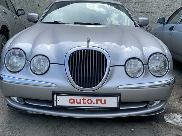 2000 Jaguar S-Type I, серебристый, 800000 рублей