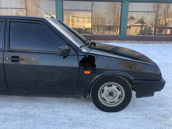 2003 Lada (ВАЗ) 2109 21093i, чёрный - вид 15