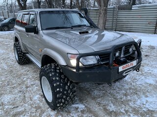 2001 Nissan Patrol V (Y61), серый, 2600000 рублей, вид 1