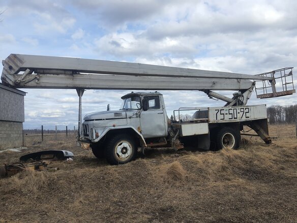 1993 ЗИЛ АГП-22.02, серебристый, 380000 рублей