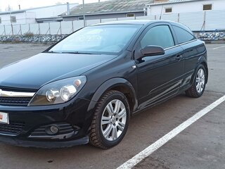 2007 Opel Astra GTC H Рестайлинг, чёрный, 580000 рублей, вид 2