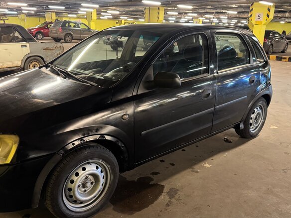 2002 Opel Corsa C, чёрный, 260000 рублей - вид 8