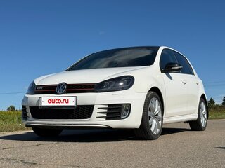 2012 Volkswagen Golf VI, белый, 1000000 рублей, вид 2