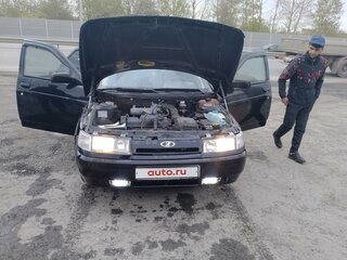 2004 Lada (ВАЗ) 2110, чёрный, 200000 рублей, вид 2