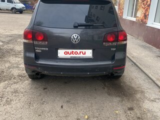 2007 Volkswagen Touareg I Рестайлинг, серый, 850000 рублей, вид 4