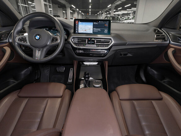 2023 BMW X4 20i II (G02) Рестайлинг, серый - вид 7