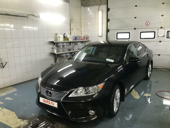 2013 Lexus ES 250 VI, чёрный - вид 2