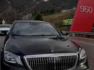 2017 Mercedes-Benz Maybach S-Класс 450 I (X222) Рестайлинг, чёрный, 3000000 рублей, вид 1