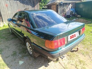 1992 Audi 100 IV (C4), зелёный, 350000 рублей, вид 5