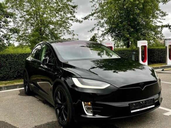 2016 Tesla Model X P90D I, чёрный, 4190000 рублей