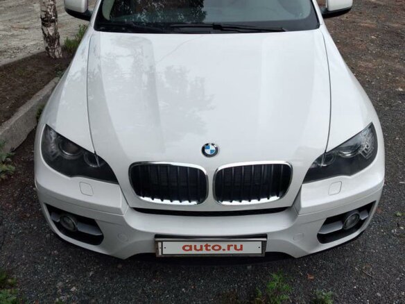 2012 BMW X6 35i 8-speed I (E71), белый, 2590000 рублей - вид 2