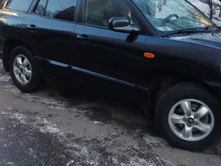 2008 Hyundai Santa Fe Classic Classic, чёрный, 480000 рублей, вид 4