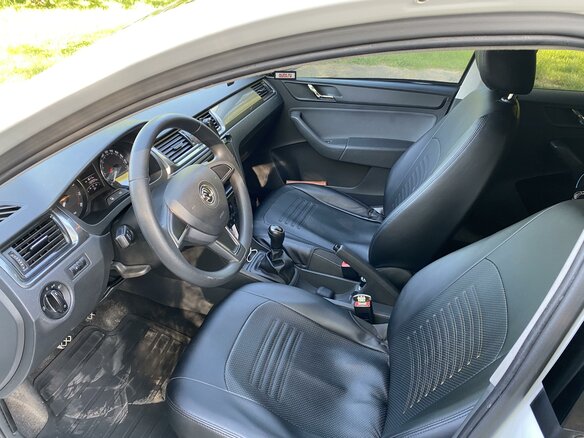 2014 Skoda Rapid I, белый - вид 8