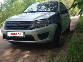 2014 Lada (ВАЗ) Granta I, серебристый, 270000 рублей, вид 1