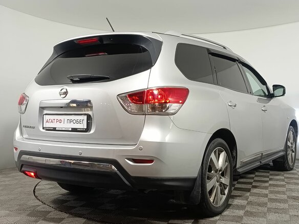 2014 Nissan Pathfinder IV, серебристый - вид 6
