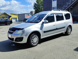 2012 Lada (ВАЗ) Largus I, серебристый, 550000 рублей, вид 2