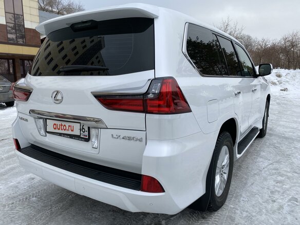 2017 Lexus LX 450d III Рестайлинг 2, белый - вид 12