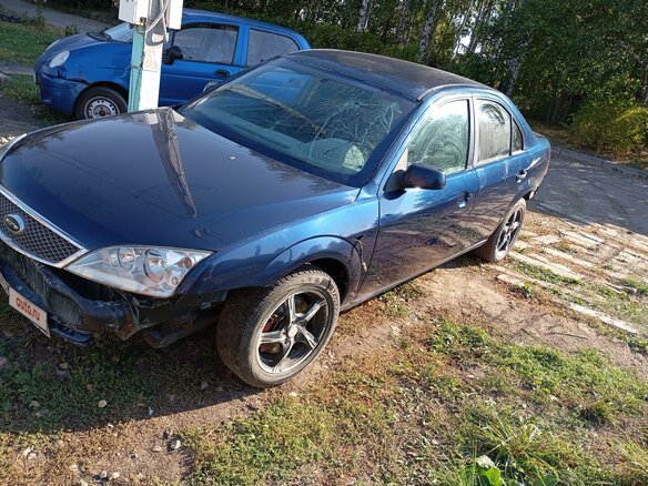 2005 Ford Mondeo III Рестайлинг, синий, 250000 рублей - вид 4
