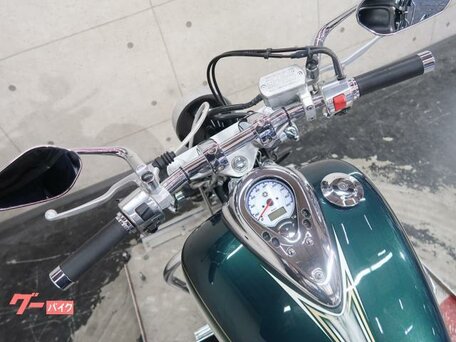 2007 Yamaha XVS400 Drag Star, зелёный, 390000 рублей, вид 5