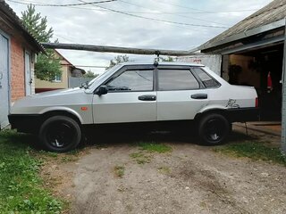 2001 Lada (ВАЗ) 21099, серебристый, 170000 рублей, вид 4