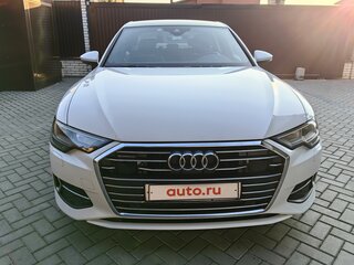 2019 Audi A6 45 TDI V (C8), белый, 5850000 рублей, вид 3