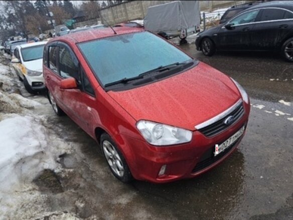 2008 Ford C-MAX I Рестайлинг, красный, 540000 рублей - вид 13
