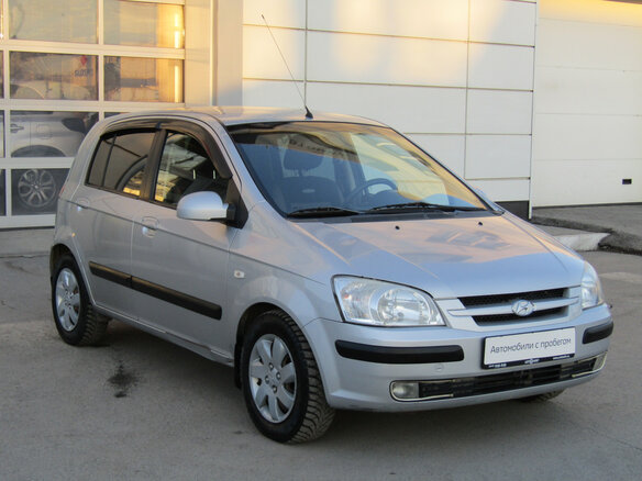 2005 Hyundai Getz I, серебристый - вид 4