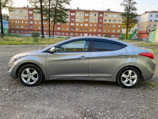 2012 Hyundai Elantra V (MD), серебристый, 1150000 рублей, вид 4