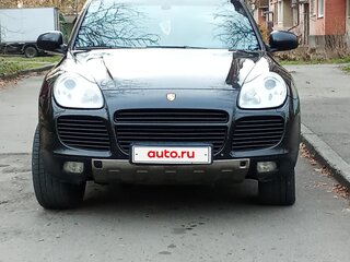 2006 Porsche Cayenne Turbo I (955), чёрный, 700000 рублей, вид 2