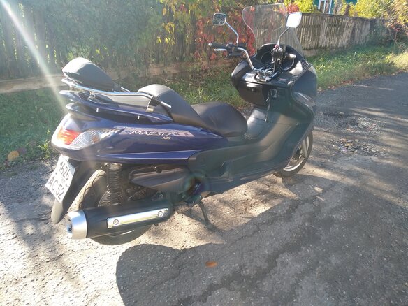 2008 Yamaha Majesty 400, синий, 249000 рублей - вид 2