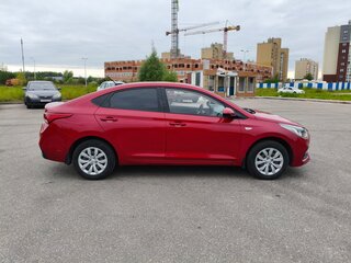 2019 Hyundai Solaris II, пурпурный, 1250000 рублей, вид 4