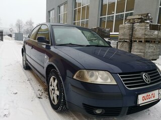 2002 Volkswagen Passat B5 Рестайлинг, синий, 422142 рублей, вид 2