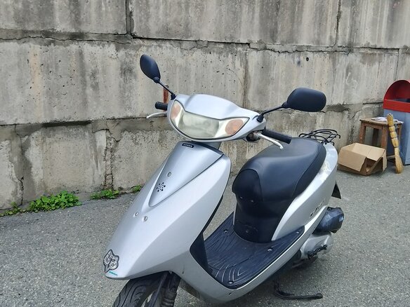 2017 Honda Dio, серебристый, 48000 рублей - вид 2