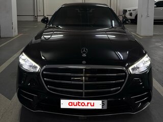 2022 Mercedes-Benz S-Класс 350 d Long 4MATIC VII (W223), чёрный, 9700000 рублей, вид 1