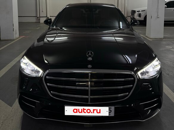 2022 Mercedes-Benz S-Класс 350 d Long 4MATIC VII (W223), чёрный, 9500000 рублей