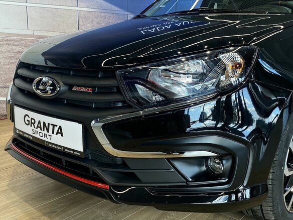 2026 Lada (ВАЗ) Granta Sport I Рестайлинг, чёрный, 1627000 рублей - вид 15