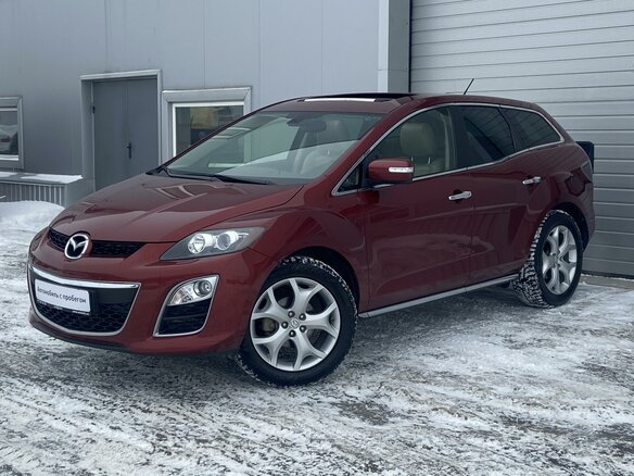 2011 Mazda CX-7 I Рестайлинг, красный