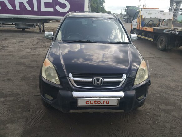 2001 Honda CR-V II, чёрный, 1000000 рублей - вид 1
