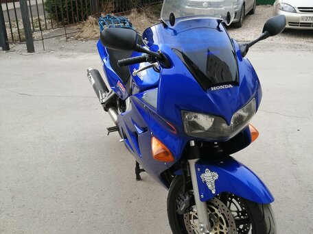 2000 Honda VFR 800, синий, 405000 рублей, вид 1