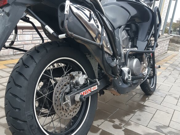 2009 Honda XL700V Transalp, чёрный - вид 6