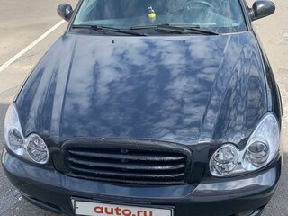 2007 Hyundai Sonata ТагАЗ IV (EF) Рестайлинг, чёрный, 450000 рублей, вид 1